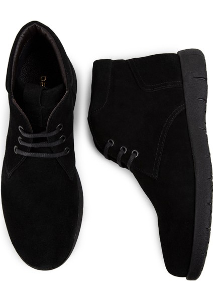 Hakiki Süet Siyah Erkek Bot fırsatları