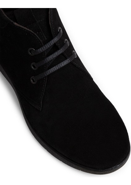 Hakiki Süet Siyah Erkek Bot indirimleri