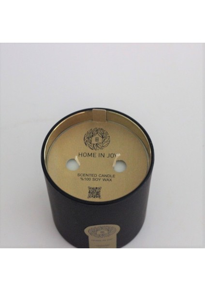 Mum 250G Soya Amber Kokulu Reflections Siyah-Gold 500G Cam 8 X 9 cm