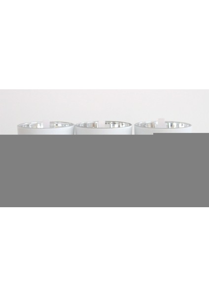 Mum 250G Soya Provance Kokulu Reflections Beyaz-Silver 500G Cam 8 X 9 cm