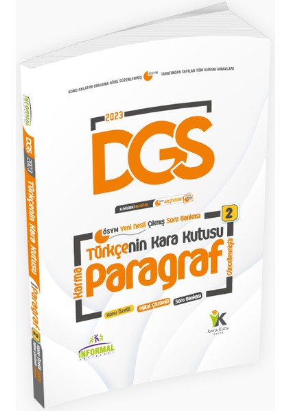 DGS Türkçenin Kara Kutusu Dijital Çözümlü Konu Özetli Ösym Çıkmış Sor Bankası Altın Set Paket