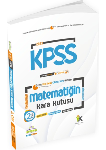 KPSS'nin Kara Kutusu Genel Yetenek Altın Paket Set D.Çözümlü Konu Özetli Çıkmış SoruBankası