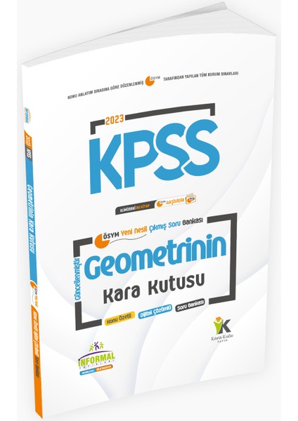 KPSS'nin Kara Kutusu Genel Yetenek Altın Paket Set D.Çözümlü Konu Özetli Çıkmış SoruBankası