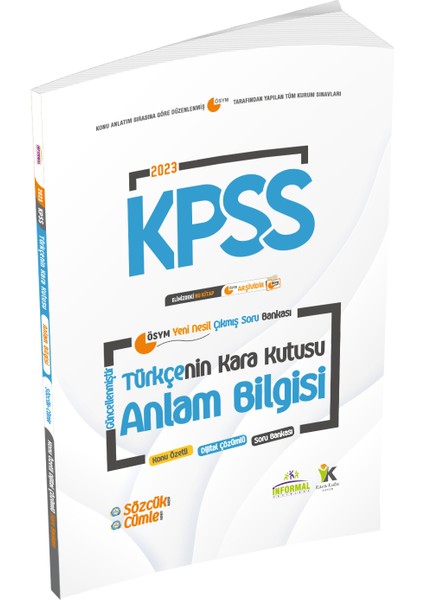 KPSS'nin Kara Kutusu Genel Yetenek Altın Paket Set D.Çözümlü Konu Özetli Çıkmış SoruBankası