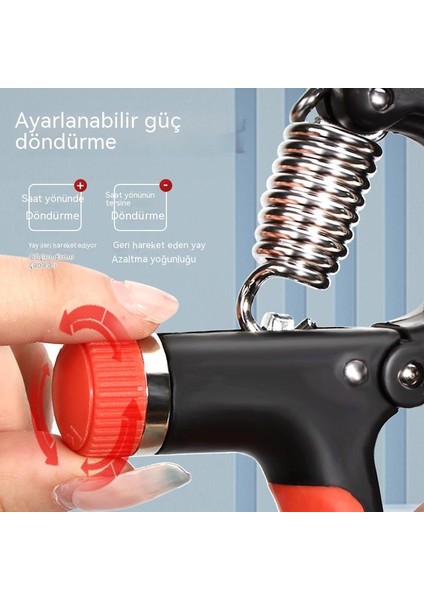 Sertlik Ayarlanabilir Dirençli El Yayları 5-60KG