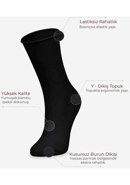 Roll Top Lastiksiz Bambu Soket Çorap fiyatları