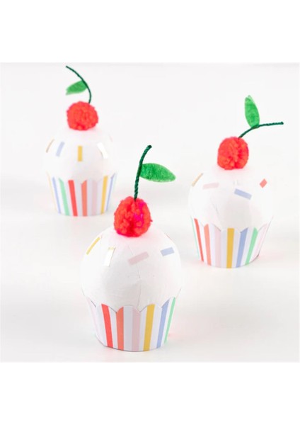 - Cupcake Surprise Balls - Cupcake Sürpriz Toplar - 3lü