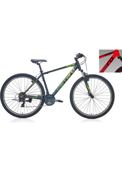 Force 900 480H 29" 21-V Vb Mat Kırmızı-Siyah-Beyaz Dağ Bisikleti