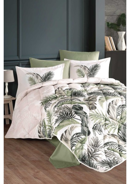 %100 Pamuk Ranforce Çift Kişilik Uyku Seti Hena V2