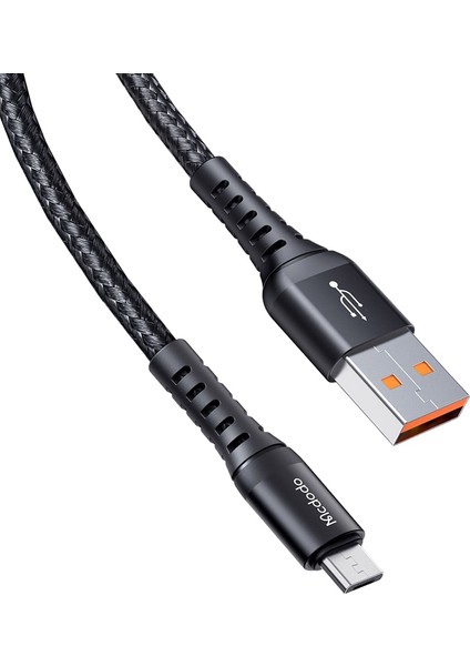 CA-2280 Micro USB Hızlı Data-Şarj Kablosu 0.2m-Siyah