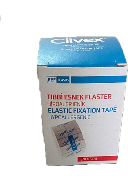 Tıbbi Esnek FİX Flaster 5m*5cm 1KUTU
