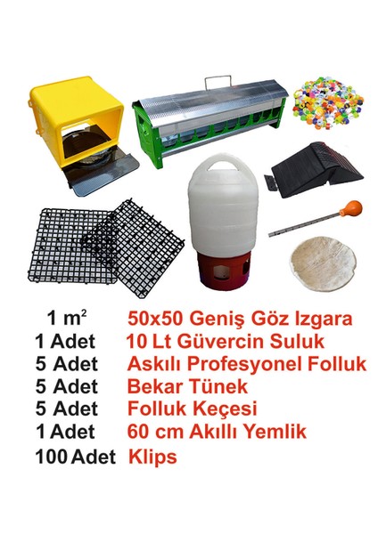Güvercin Profesyonel Kümes Ekipmanları