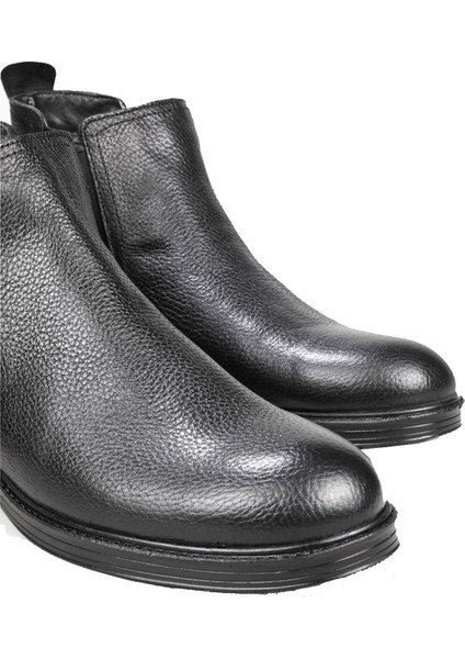 Fix 3186 Baskı Hakiki Deri Kürklü Fashion Erkek Bot fiyatları