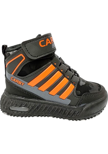 2021-B Bebe Sneakers Bot Siyah Oranj Füme modelleri