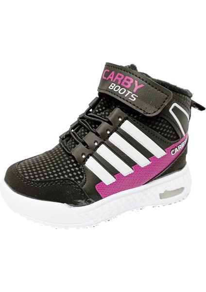 2021-B Kız Bebe Sneakers Bot Beyaz Fuşya