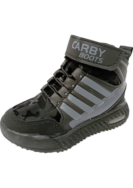 2021-B Bebe Sneakers Bot Siyah Füme