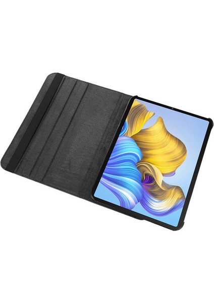 Case 4U Apple iPad 10.9 (10.Nesil) 2022 Kılıf Uyku Modlu 360 Derece Dönebilen Standlı Tablet Kılıfı Kırmızı