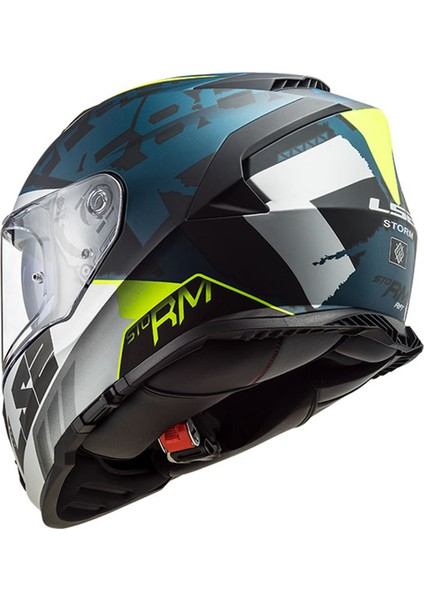 Storm Sprınter Mat Siyah-Gri-Cobalt Kask modelleri