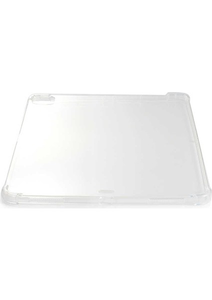 Case 4U Apple iPad Pro 12.9 2022 M2 Tablet Kılıf Darbe Emici Nitro Anti Shock Silikon Kapak Şeffaf