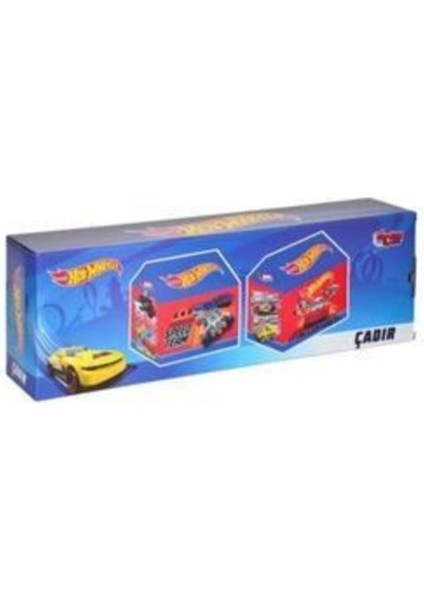 Lisanslı Erkek Çocuk Evi Oyun Çadırı Hotwheels Oyun Çadırı Hot Wheels Çadır