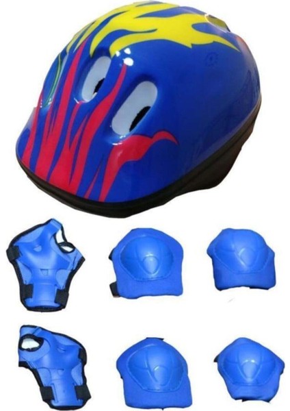 Birlik Toys Paten Koruyucu Set Kask Dizlik Dirseklik Koruyucu