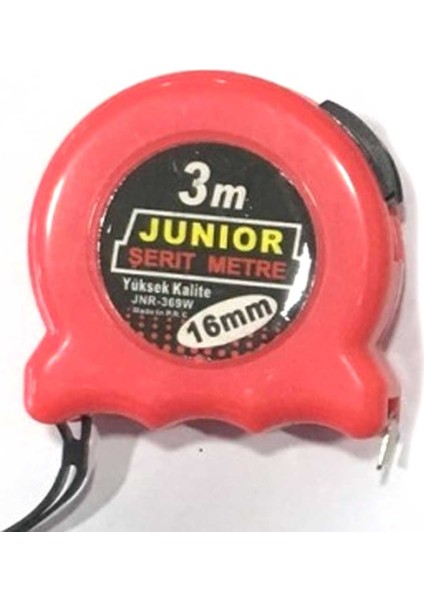 Junior Şerit Metre 3m 16 mm