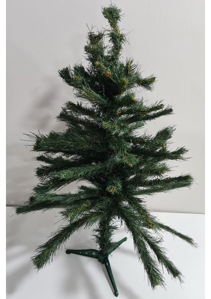 Yılbaşı Çam Ağacı 60 cm 53 Dal - Merry Christmas Çam Ağacı - Yılbaşı Ağacı