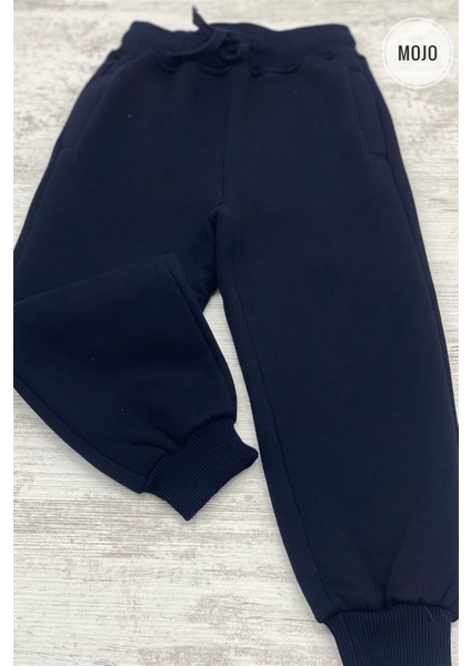 Mojo Erkek Çocuk Içi Polar Lastikli Paça Eşofman Altı 5374 Lacivert modelleri