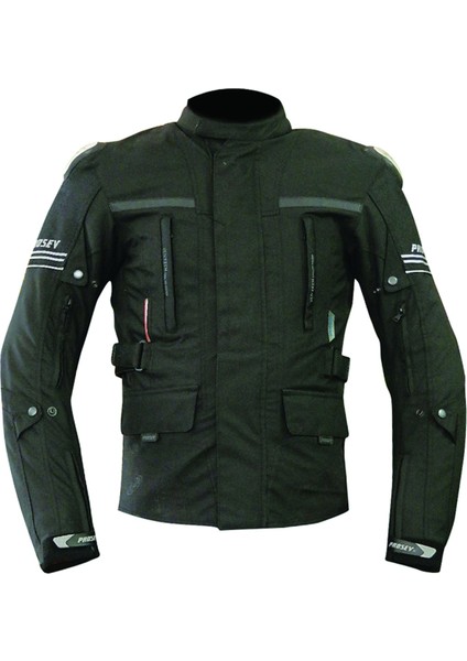 7152-T Kışlık Uzun Mont Titanyum Korumalı (Siyah)