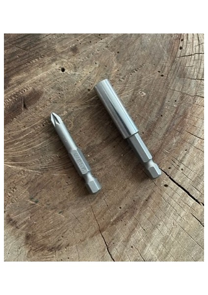Pz2 Yıldız Uç 50 mm Bits Uç Mıknatıslı Uzatma Uç Seti