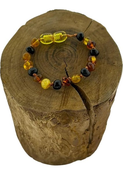 Kehribar Bebek Bilekliği