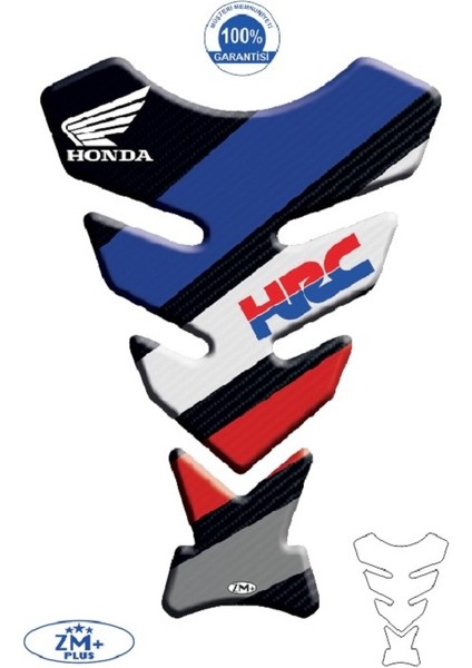 Honda Üniversal Tank Pad Karbon-Hrc