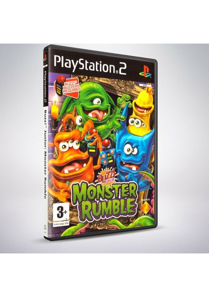 Buzz! Junior: Monster Rumble Koleksiyonluk (2. El) Ps2 Oyun