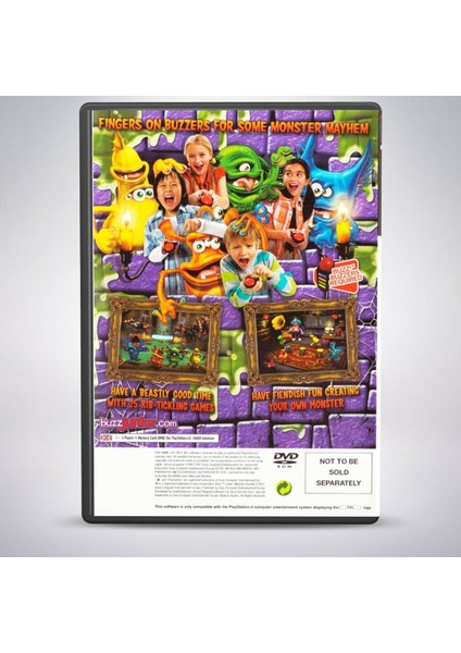 Buzz! Junior: Monster Rumble Koleksiyonluk (2. El) Ps2 Oyun