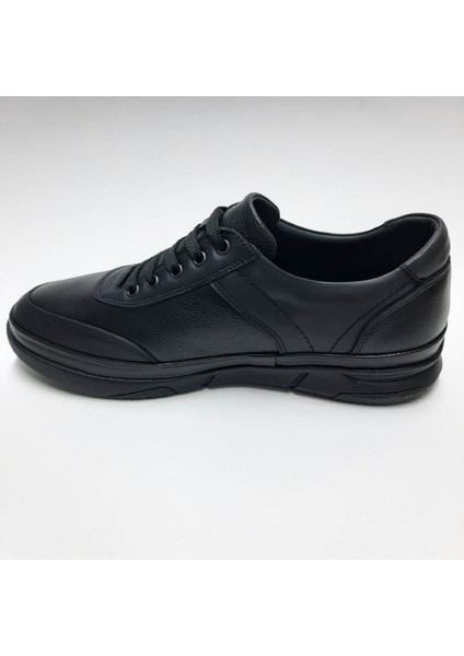 Deri Kauçuk Tabanlı Ortopedik Anatomic Siyah Bağcıklı Erkek Ayakkabı C-85303987 modelleri