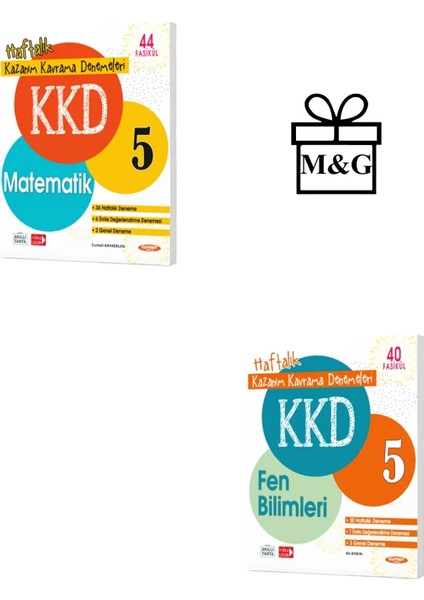 5.Sınıf KKD Matematik ve Fen Bilimleri Deneme