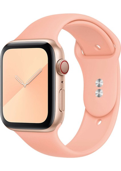 M/l Beden Apple Watch 2 3 4 5 6 7 Uyumlu Se 41 mm Klasik Silikon Kordon