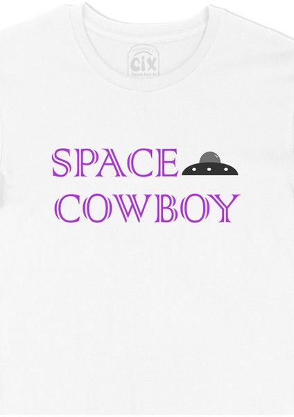 Space Cowboy Elon Musk Tişört