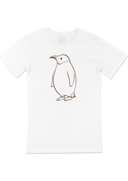 Şişman Penguen Tasarımlı Tişört