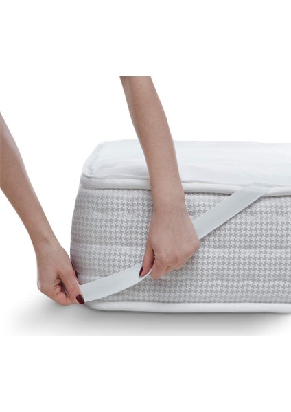 Dört Mevsim Bebek Dört Köşe Lastikli Su Sıvı Geçirmez Yatak Koruyucu Alez Pamuk Yüzey 70X130 fiyatları
