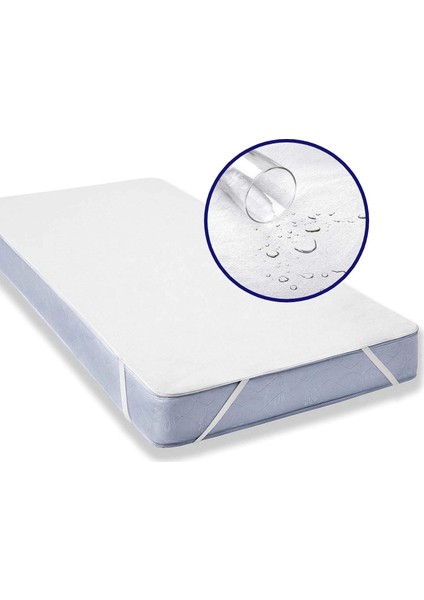 Dört Mevsim Bebek Dört Köşe Lastikli Su Sıvı Geçirmez Yatak Koruyucu Alez Pamuk Yüzey 70X130 fırsatları