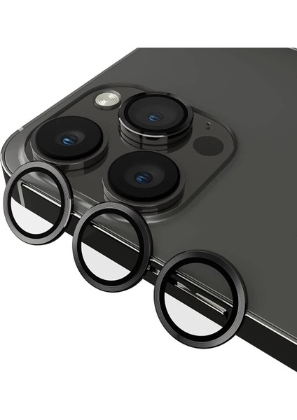 iPhone 12 pro Uyumlu Kamera Mercek Lens Için Koruyucu