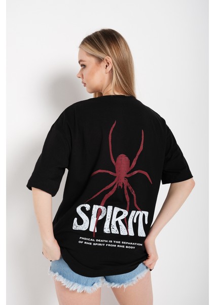 Kadın Spirit Baskılı T-Shirt modelleri