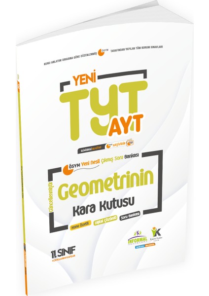 İnformal Yayınları İnformal Yayınları TYT MATEMATIĞIN Tek Kitap ve Geometrinin Kara Kutusu Dijital Çözümlü Konu Özetli Sor Bankası