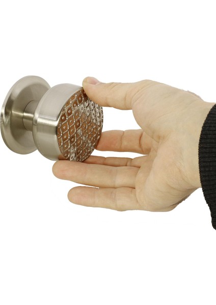 Kestila Nikel Saten Kapı Tokmağı Topuzu Kolu Metal Tokmak