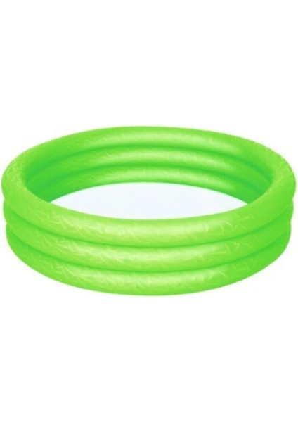51024 3 Boğum Renkli Şişme Havuz Çocuk Havuzu 102X25 cm fiyatları