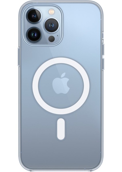 Apple iPhone 11 Magsafe Uyumlu Şeffaf Silikon Kılıf