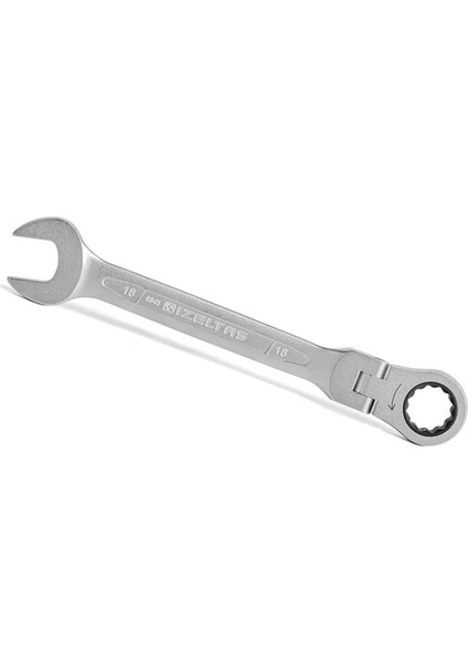 Izeltaş Mafsallı Cırcır Kombine Anahtar 15MM 0345020015