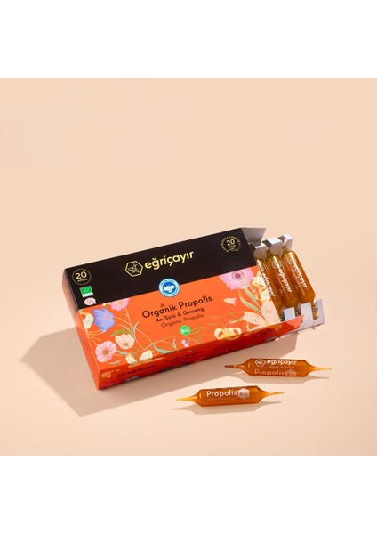 Organik Propolis Ampülü