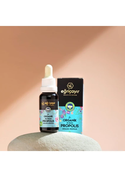 Organik Propolis 20 ml (Su Bazlı)